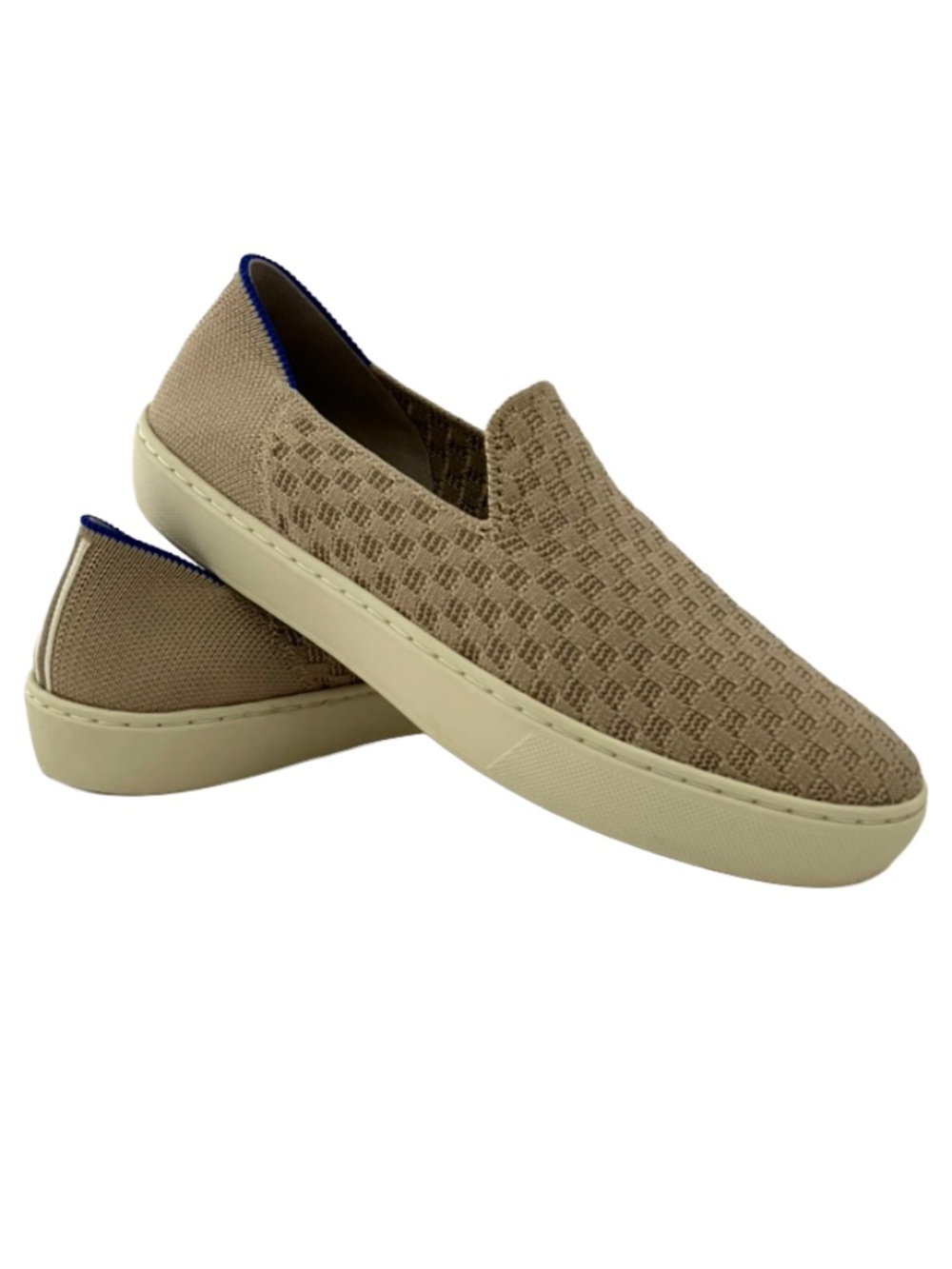 Rothy's The Original Slip-On Latte (Tan) Honeycomb Size 7 Eco Conscious Shoes